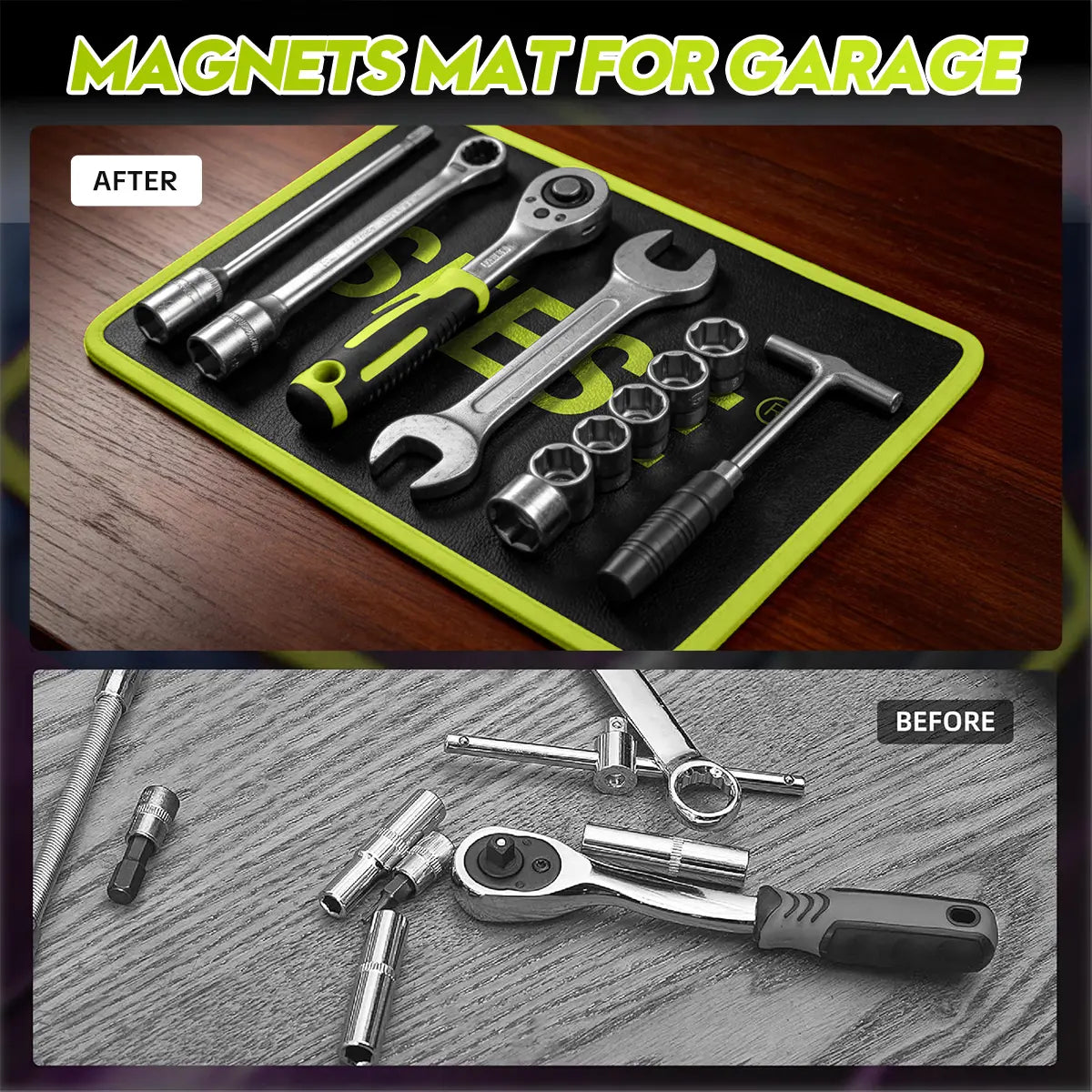 π§ Flexible Magnetic Tool Mat