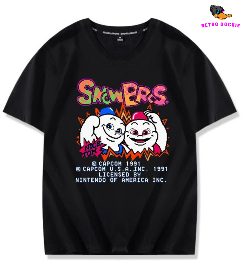 Retro Games T-shirt Merchandize
