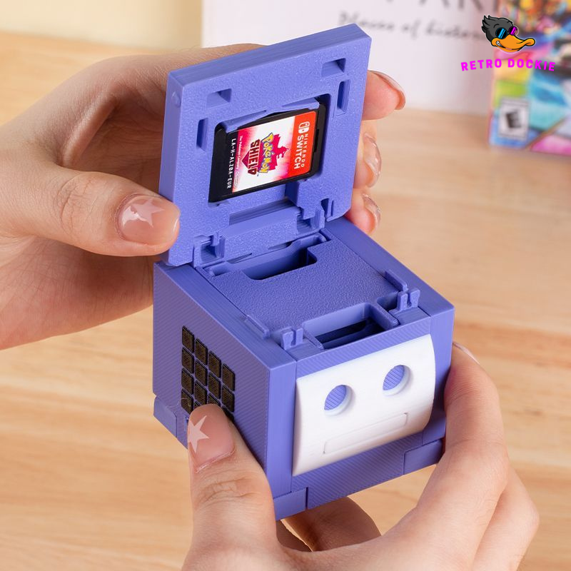 Mini GameCube Switch Game Card Case