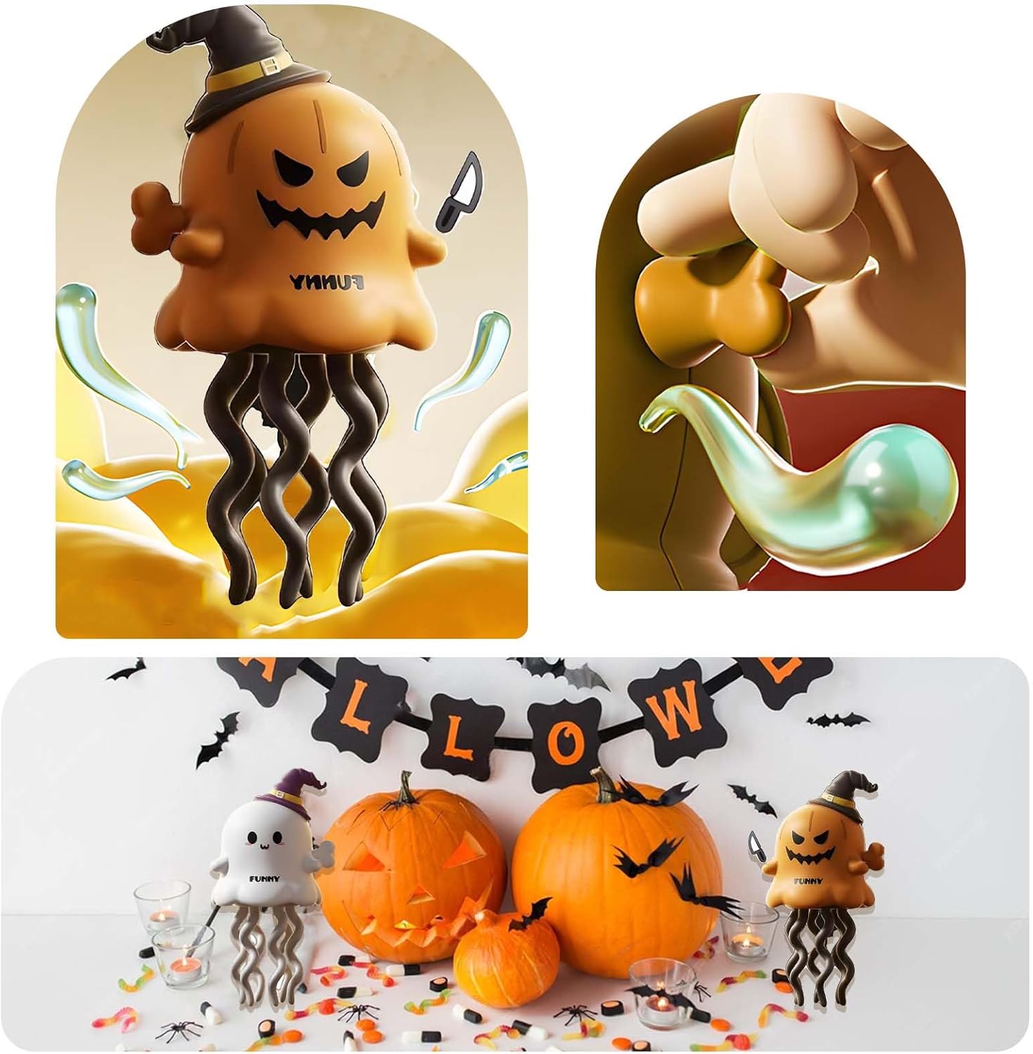 Wind-up Ghost Dancing Toy