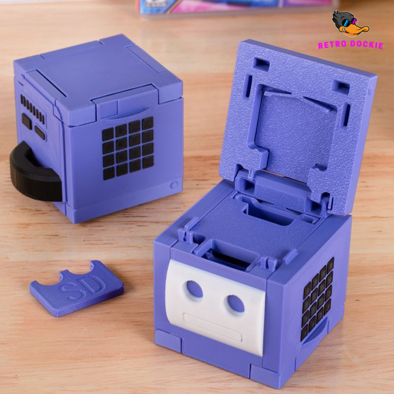 Mini GameCube Switch Game Card Case