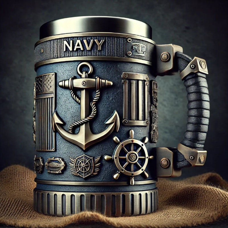Military Beer Mug