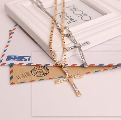 Fast and Furious Necklace, Cross Necklace for Friends and Family