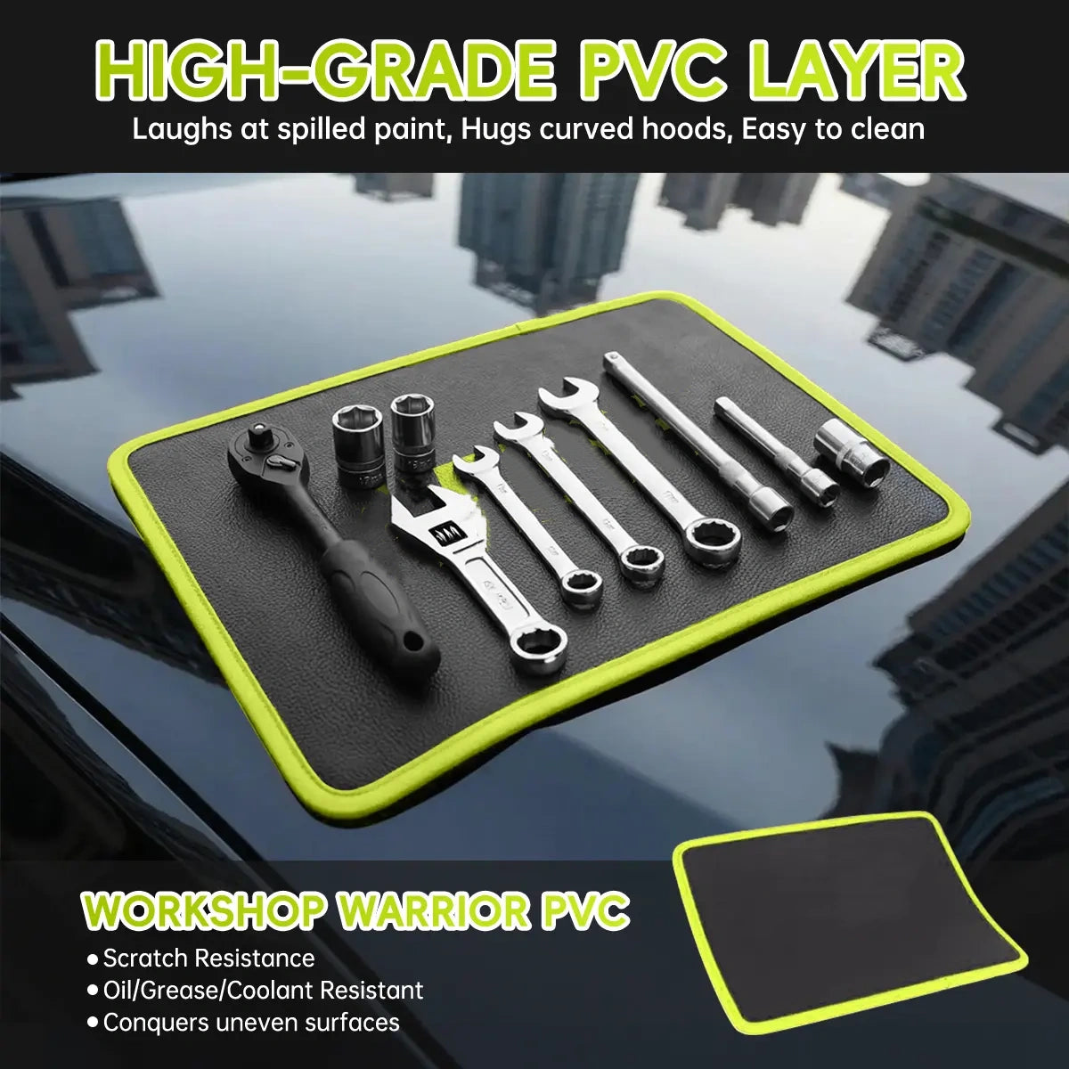 🔧 Flexible Magnetic Tool Mat