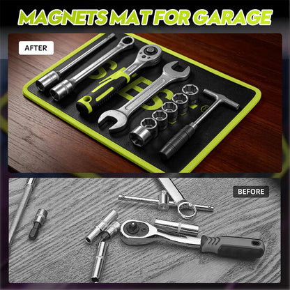 🔧 Flexible Magnetic Tool Mat