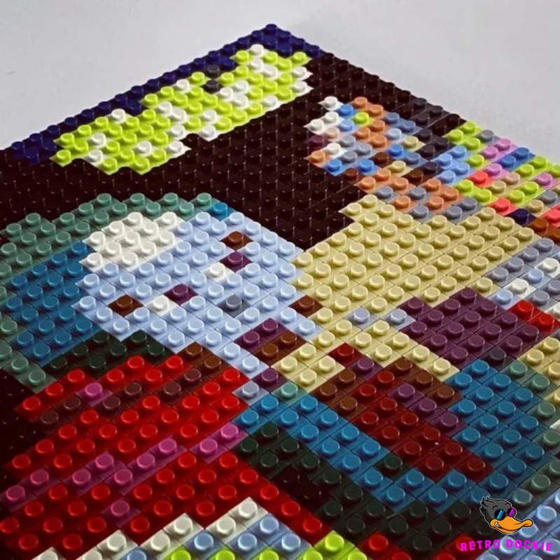 007 Buildable Brick Art