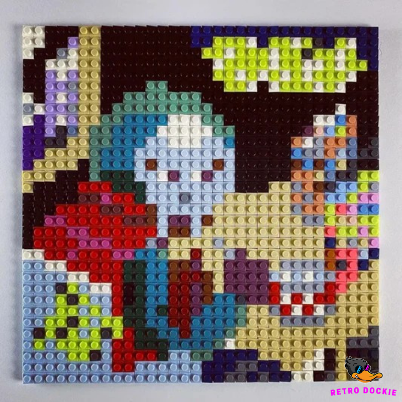 007 Buildable Brick Art