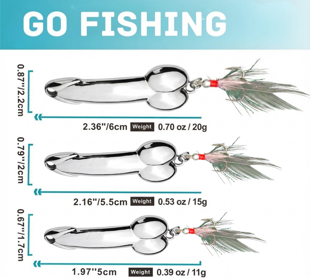 Metal Dick Fishing Bait (Female Fish Killer)