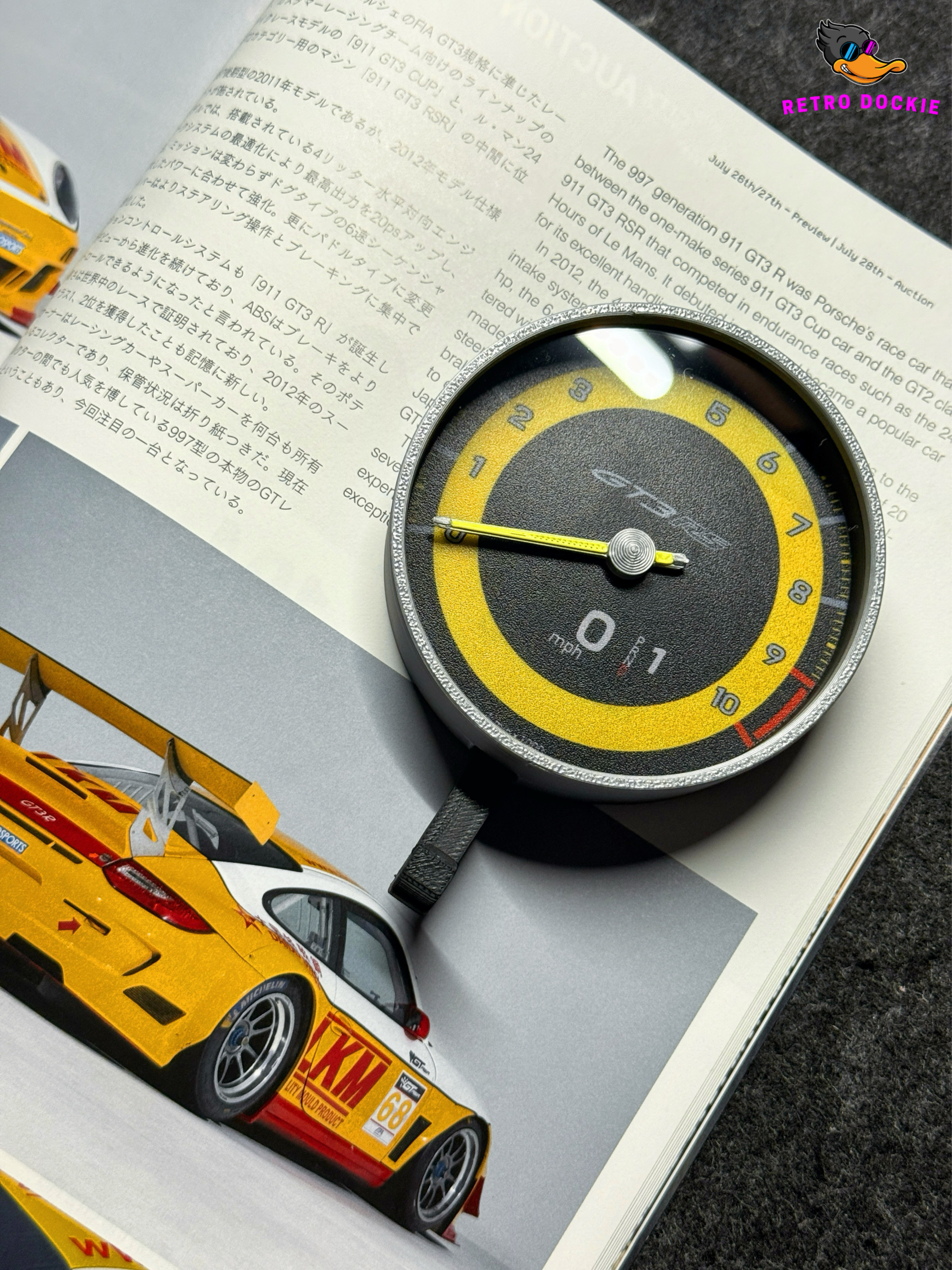 GT3RS Dashboard Key Hook