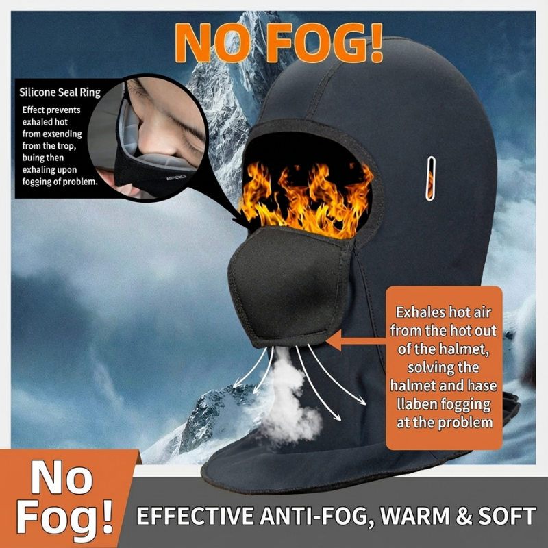 Warm and Anti-fog Head Cover