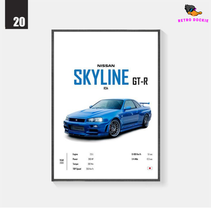 Sports Car Mural