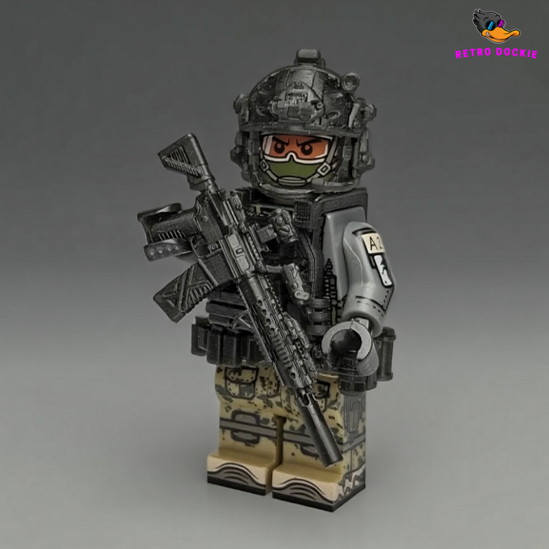 Stick Figure Cod Cod KSK Minifigures – Retro Dockie