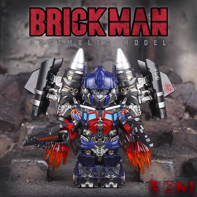 Transforming Robot Building Block Toy