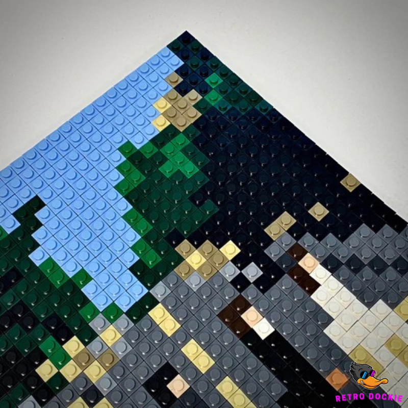 002 Buildable Brick Art