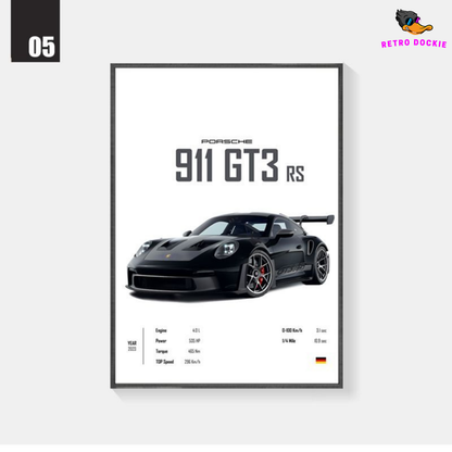 Sports Car Mural