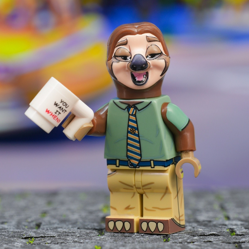 The Zootopia Series Minifigures