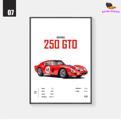 Sports Car Mural