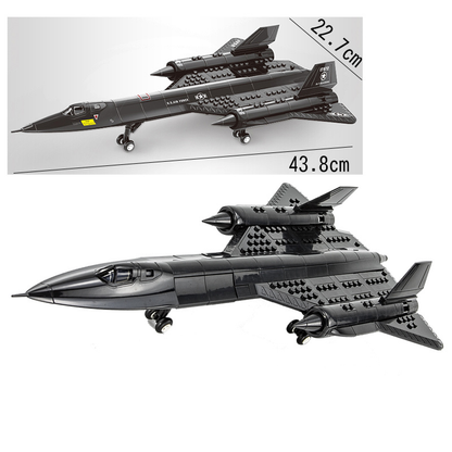 US Military Aircraft Building Block Model
