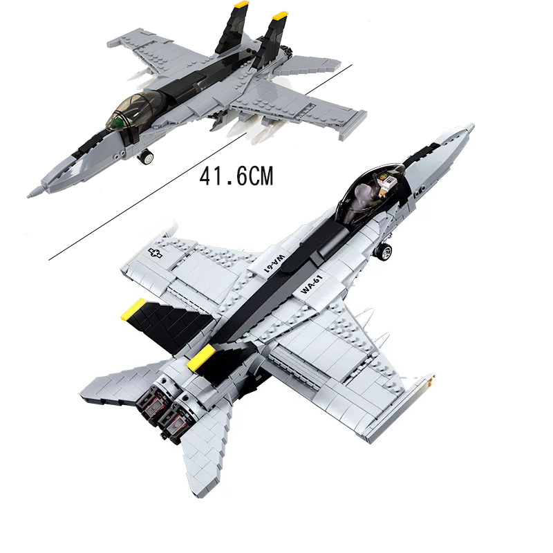 Aircraft Module Block US Military Aircraft Building Block Model – Retro Dockie