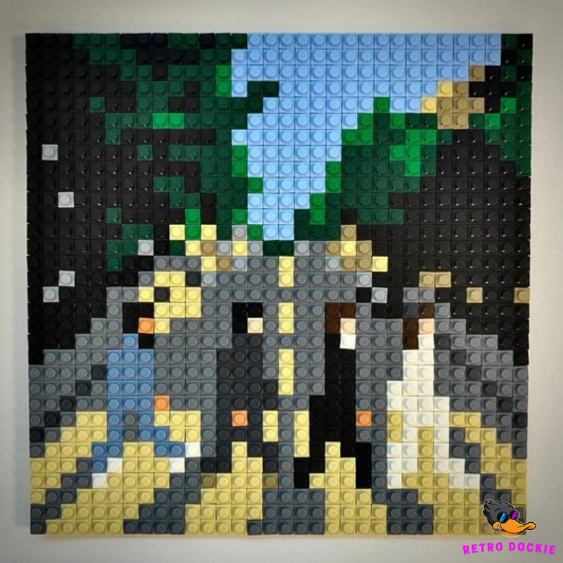 002 Buildable Brick Art
