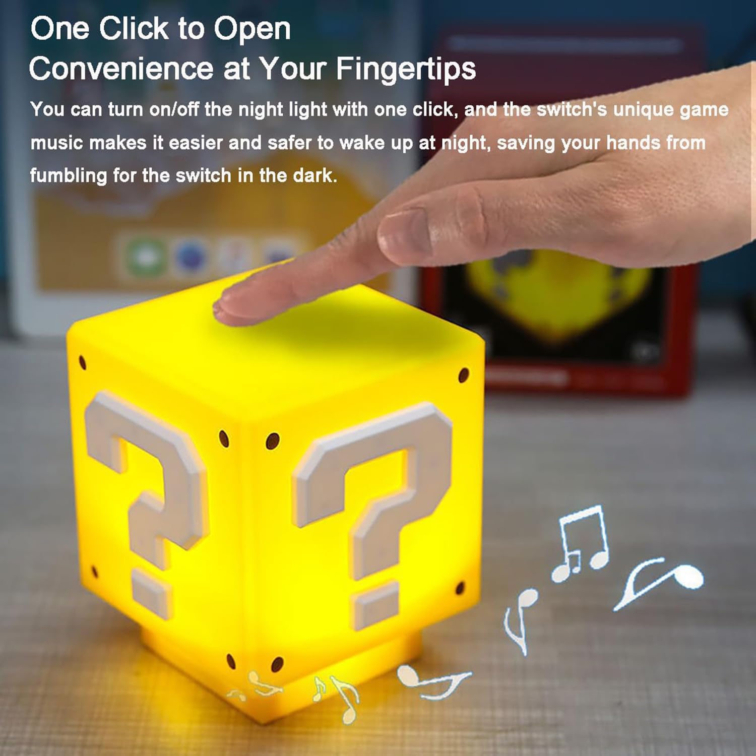 Mario Question Mark Night Light