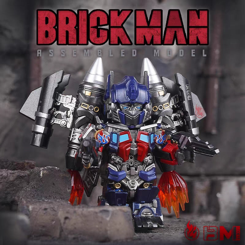 Transforming Robot Building Block Toy