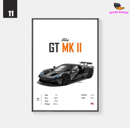 Sports Car Mural