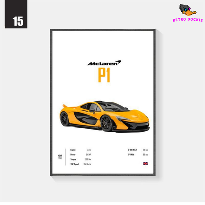 Sports Car Mural