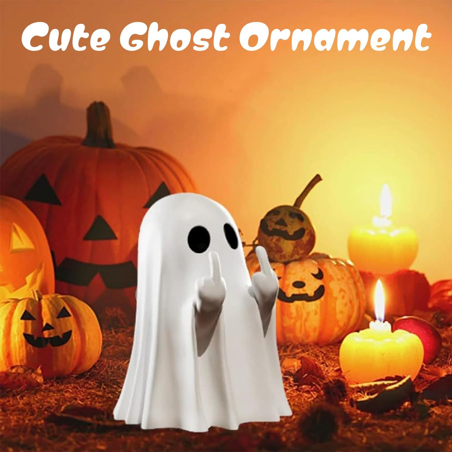 Halloween Ghost Figurine
