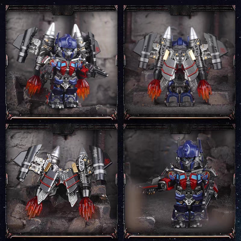 Transforming Robot Building Block Toy