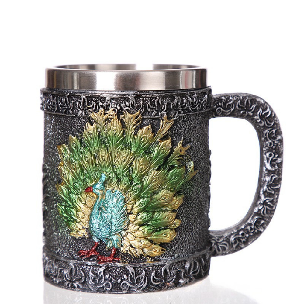 Skull beer mug