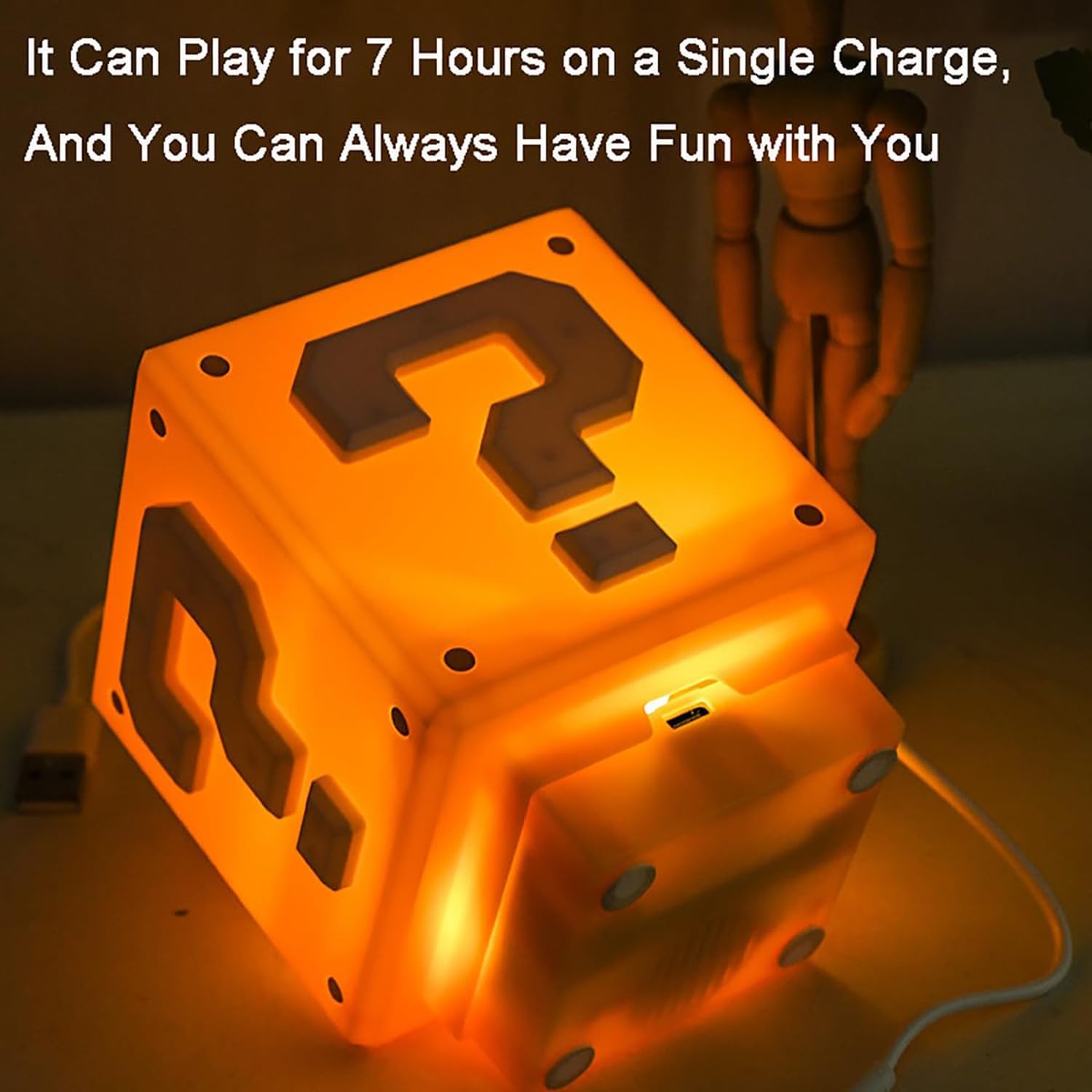Mario Question Mark Night Light