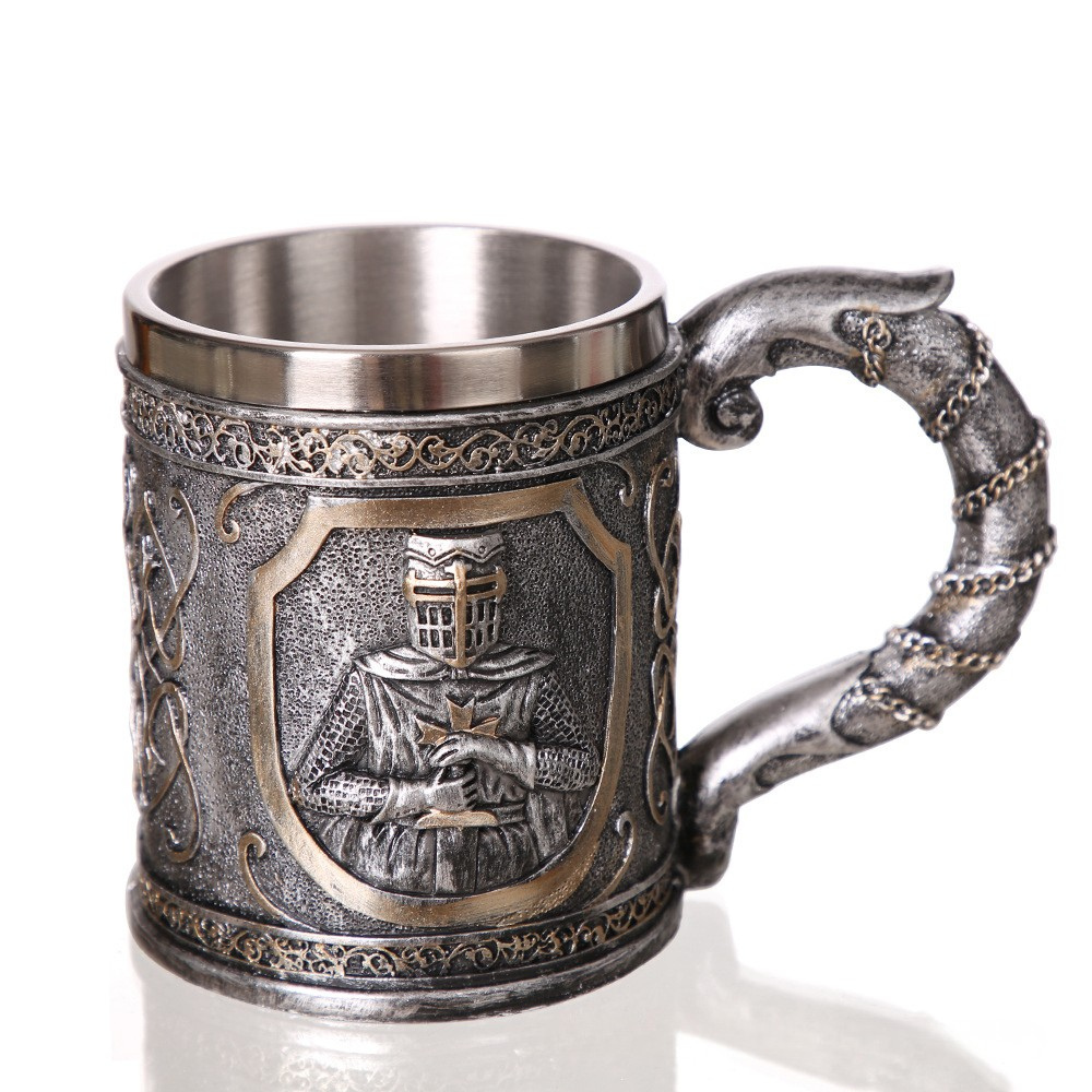 Skull beer mug