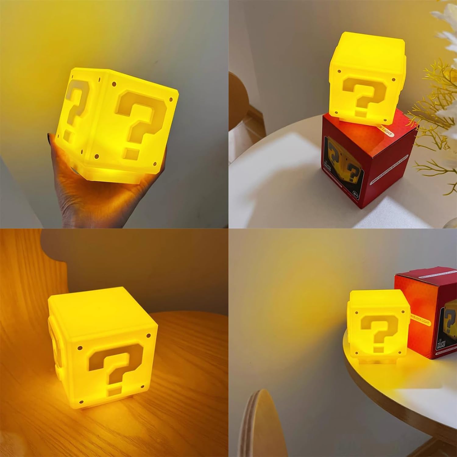 Mario Question Mark Night Light