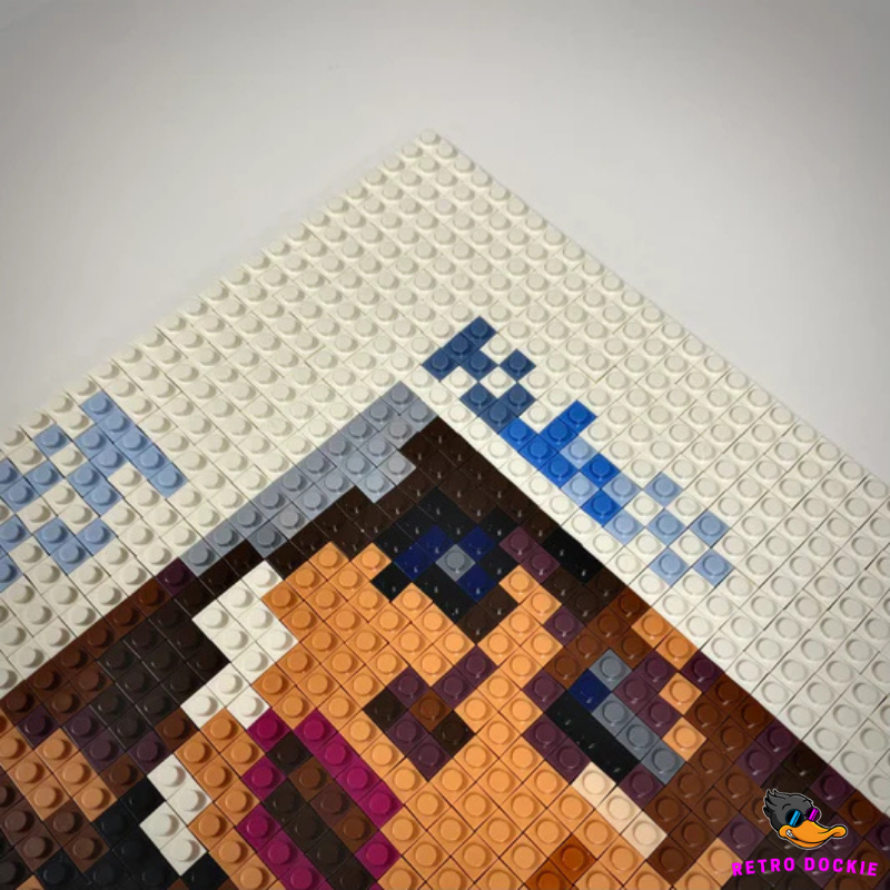 004 Buildable Brick Art