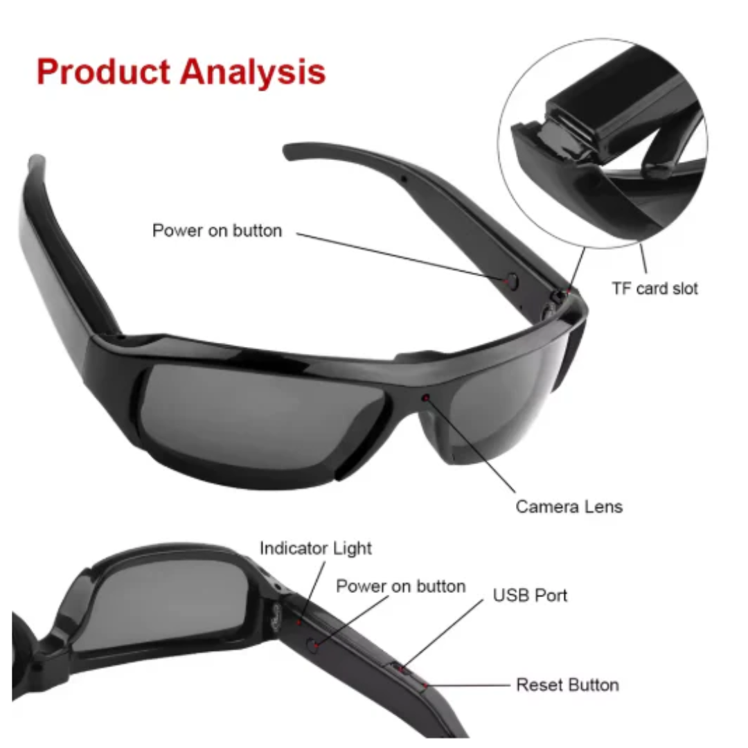 Smart HD Camera Glasses Pro