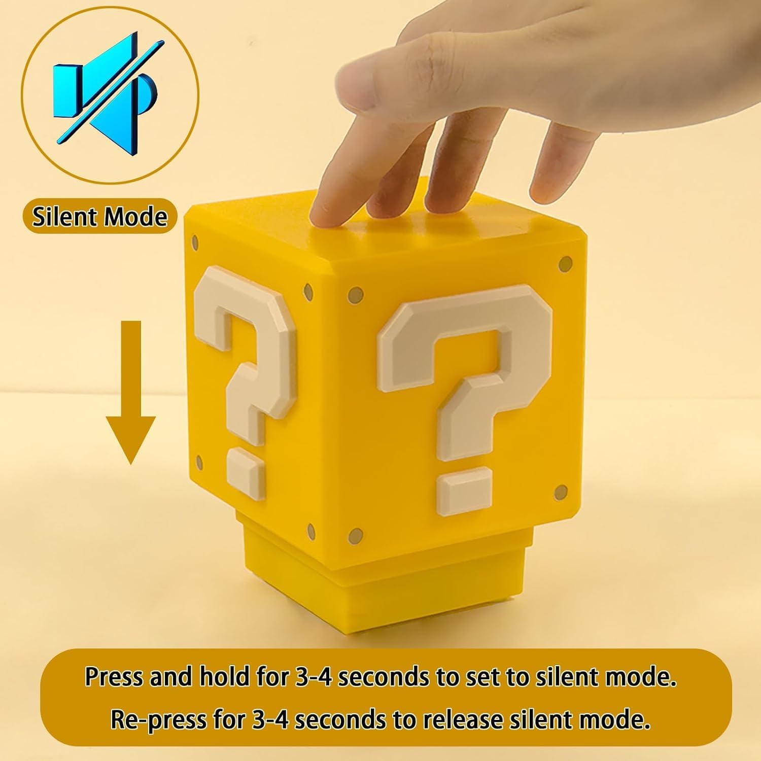 Mario Question Mark Night Light