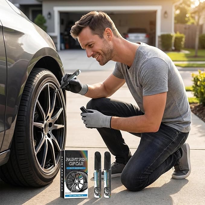 🛞 Wheel Scratch Repair Pen – Quick Touch-Up for Curb Rash, Scuffs & Paint Chips
