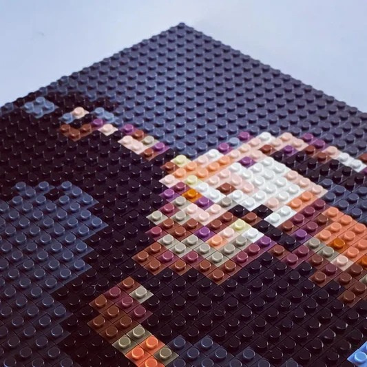 001 Buildable Brick Art