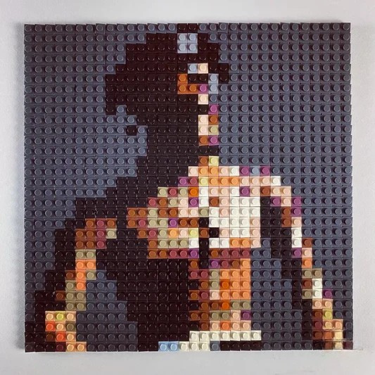 001 Buildable Brick Art