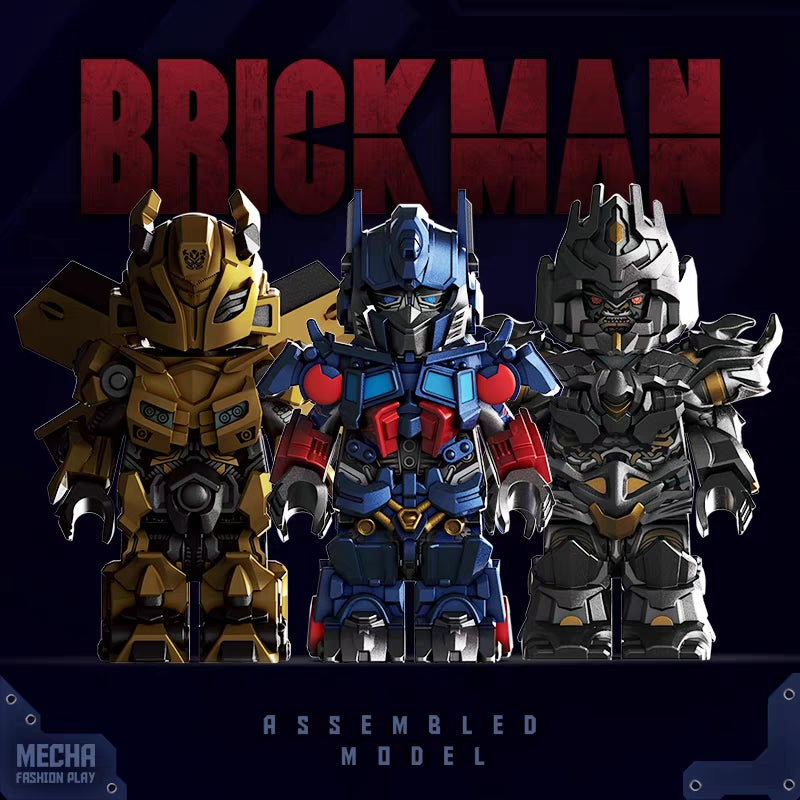 Transforming Robot Building Block Toy