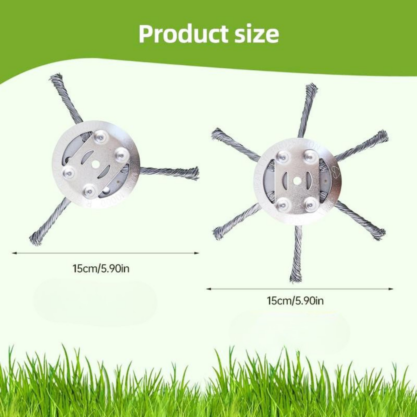 Universal Steel Wire Trimmer Head Replacement
