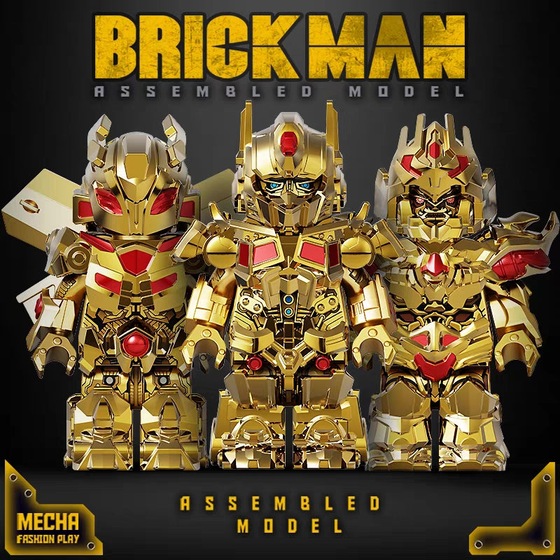 Transforming Robot Building Block Toy