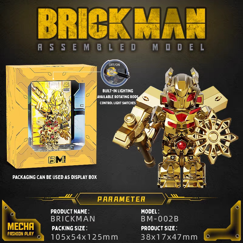 Transforming Robot Building Block Toy