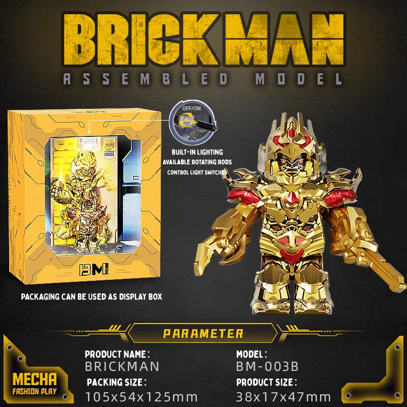 Transforming Robot Building Block Toy