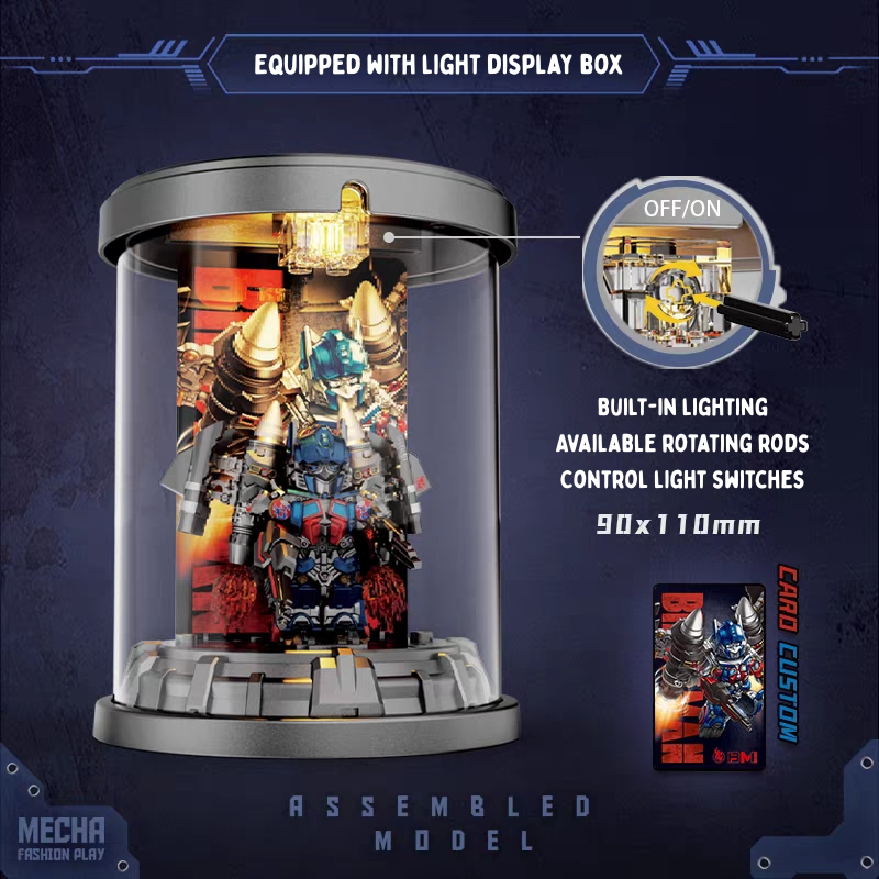 Transforming Robot Building Block Toy
