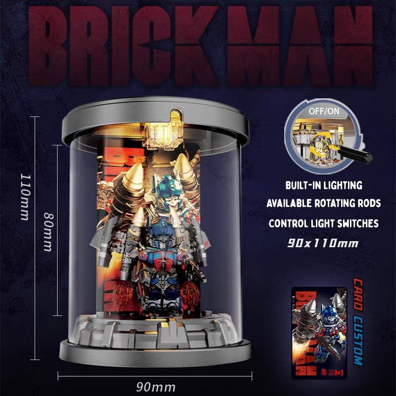 Transforming Robot Building Block Toy