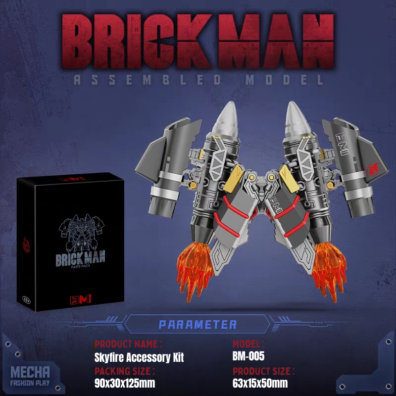 Transforming Robot Building Block Toy