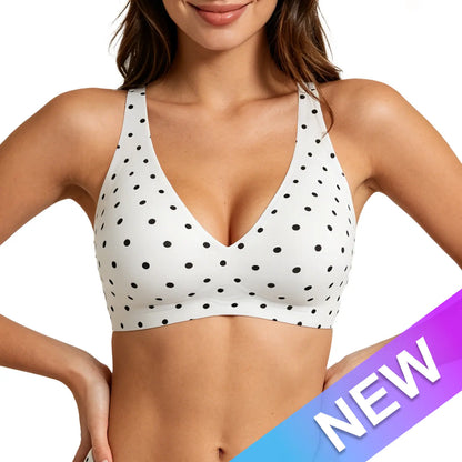Full coverage wireless bra
