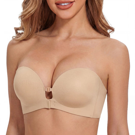 💞 Seamless Front Closure Bra – Ultimate Comfort & Support | 60% OFF Today